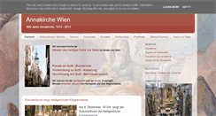 Desktop Screenshot of annakirche.at
